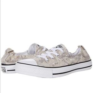 Women’s converse all star snakeprint shoes